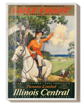 Vintage Mississippi Golfküste Poster mit Reitsport Motiv – Gulf Coast Poster – FineArt Wandbild, moderne Kunst & Fine Art Print von Spawnd, handgefertigt & Made in Germany
