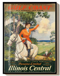 Vintage Mississippi Golfküste Poster mit Reitsport Motiv – Gulf Coast Poster – FineArt Wandbild, moderne Kunst & Fine Art Print von Spawnd, handgefertigt & Made in Germany