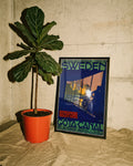 Vintage Schweden Poster mit Göta Kanal – Sweden Gotakanal Poster – FineArt Wandbild, moderne Kunst & Fine Art Print von Spawnd, handgefertigt & Made in Germany