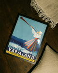 Vintage Schweden Poster – Värmland Region Skandinavien Poster – FineArt Wandbild, moderne Kunst & Fine Art Print von Spawnd, handgefertigt & Made in Germany