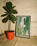 Vintage Tivoli Italien Poster – Villa d’Este Gartenanlage Poster – FineArt Wandbild, moderne Kunst & Fine Art Print von Spawnd, handgefertigt & Made in Germany