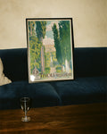 Vintage Tivoli Italien Poster – Villa d’Este Gartenanlage Poster – FineArt Wandbild, moderne Kunst & Fine Art Print von Spawnd, handgefertigt & Made in Germany
