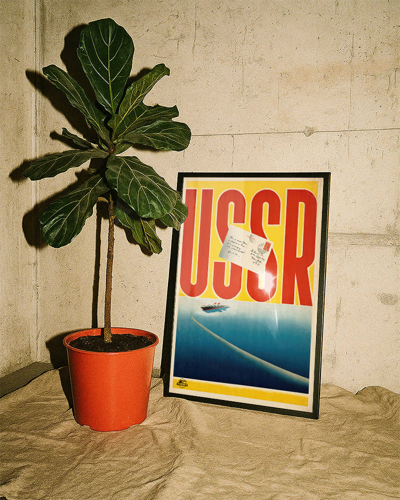 Vintage UdSSR Poster – USSR Sowjetunion Reise Wandbild Poster – FineArt Wandbild, moderne Kunst &amp; Fine Art Print von Spawnd, handgefertigt &amp; Made in Germany