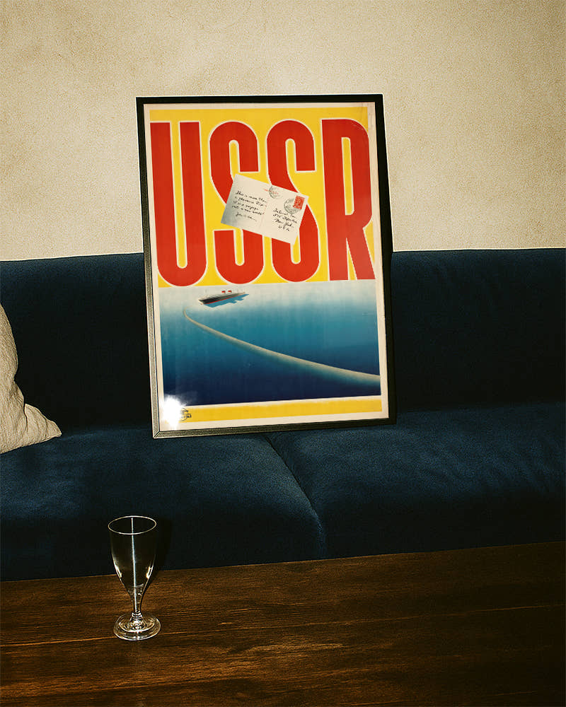 Vintage UdSSR Poster – USSR Sowjetunion Reise Wandbild Poster – FineArt Wandbild, moderne Kunst &amp; Fine Art Print von Spawnd, handgefertigt &amp; Made in Germany