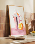Warm Copper Poster – FineArt Wandbild, moderne Kunst & Fine Art Print von Spawnd, handgefertigt & Made in Germany