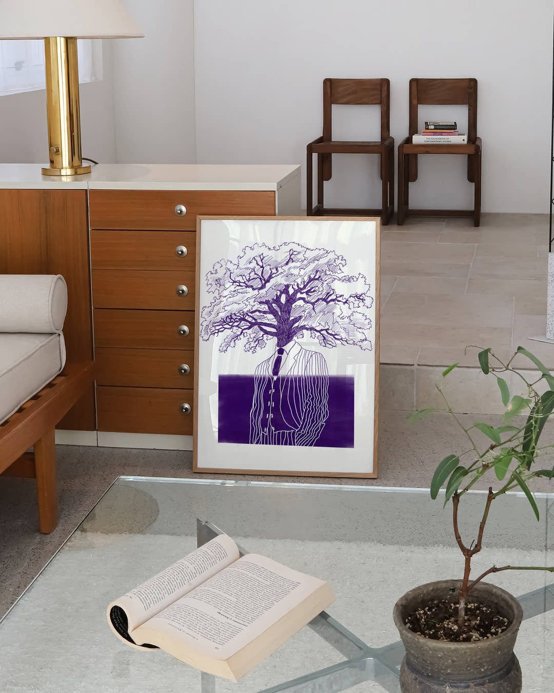 Way of Life Poster – FineArt Wandbild, moderne Kunst &amp; Fine Art Print von Spawnd, handgefertigt &amp; Made in Germany