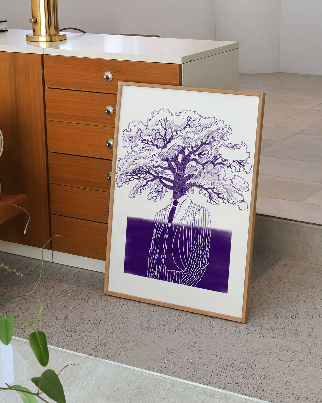 Way of Life Poster – FineArt Wandbild, moderne Kunst &amp; Fine Art Print von Spawnd, handgefertigt &amp; Made in Germany