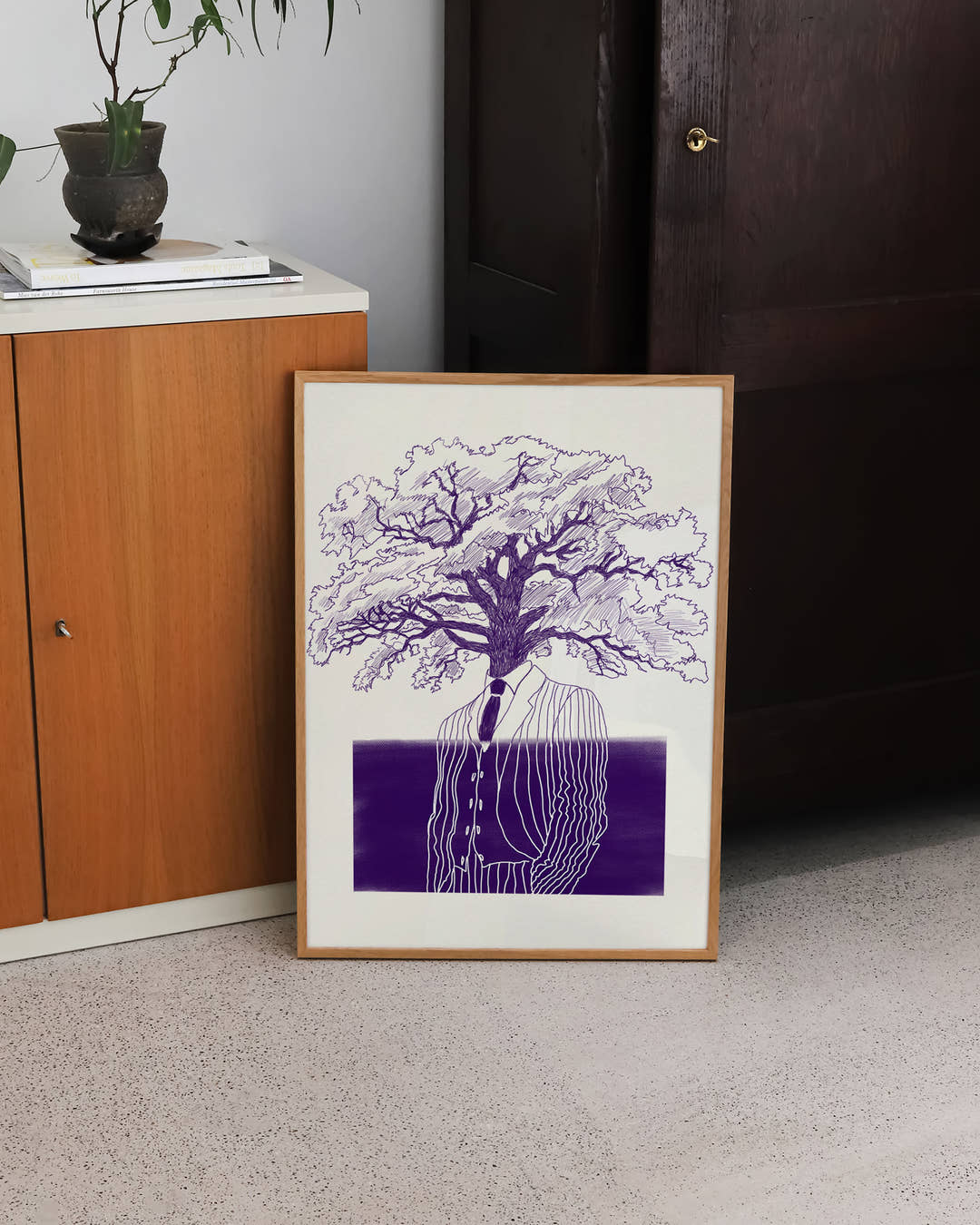 Way of Life Poster – FineArt Wandbild, moderne Kunst &amp; Fine Art Print von Spawnd, handgefertigt &amp; Made in Germany