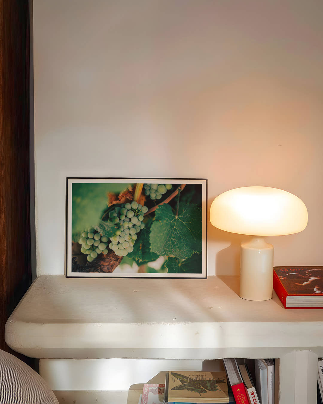 Weinrebe Poster – FineArt Wandbild, moderne Kunst &amp; Fine Art Print von Spawnd, handgefertigt &amp; Made in Germany