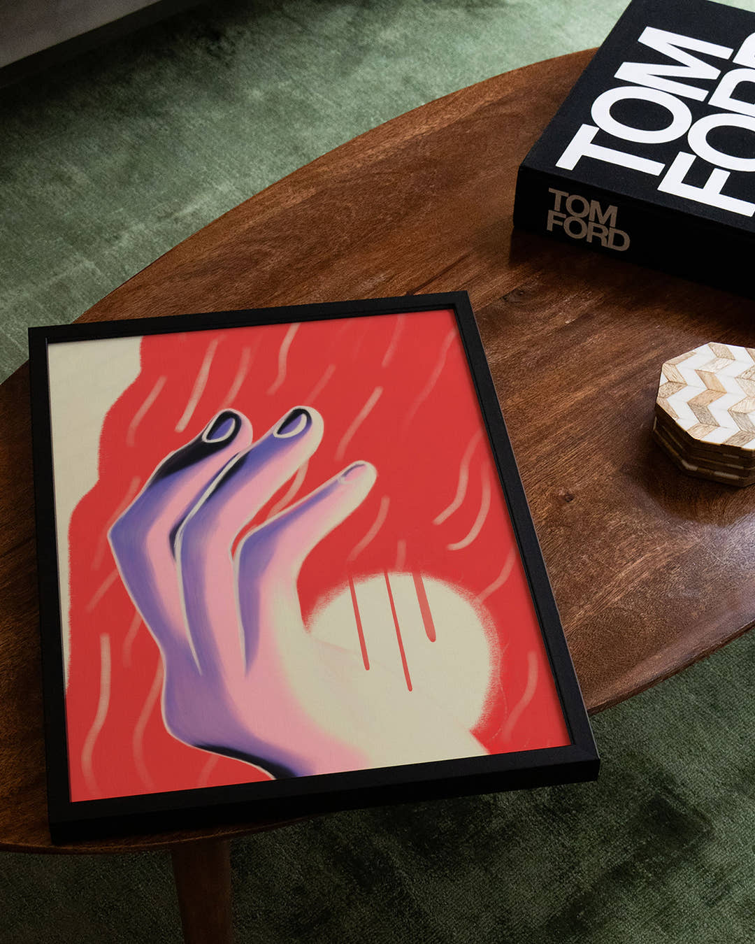 Who brings the light? Poster – FineArt Wandbild, moderne Kunst &amp; Fine Art Print von Spawnd, handgefertigt &amp; Made in Germany