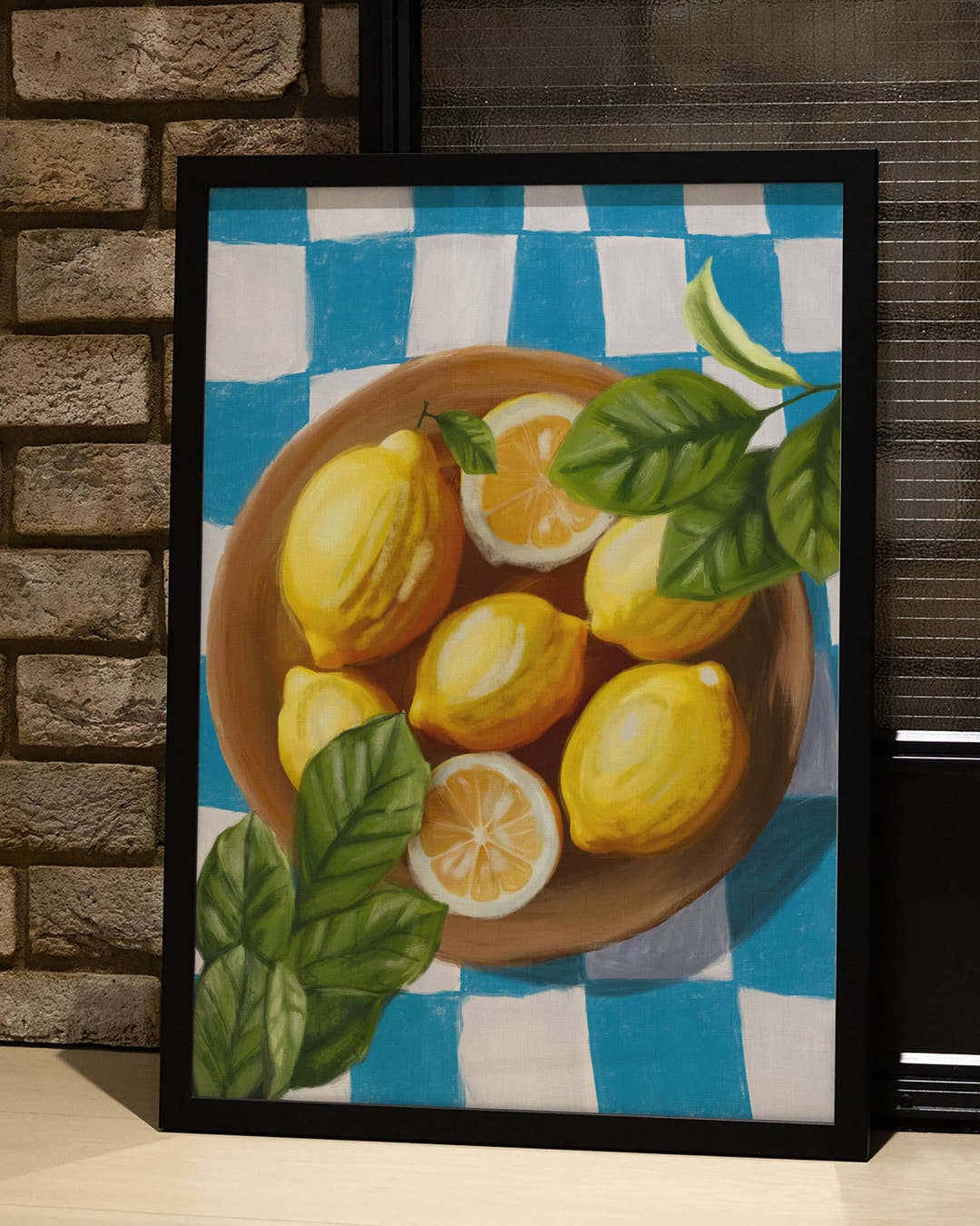 Zesty blocks Poster – FineArt Wandbild, moderne Kunst &amp; Fine Art Print von Spawnd, handgefertigt &amp; Made in Germany